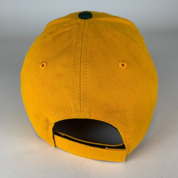 Oakland Athletics MLB Gold Green Fan Favorite Strapback Adjustable Hat READ - Picture 4 of 7